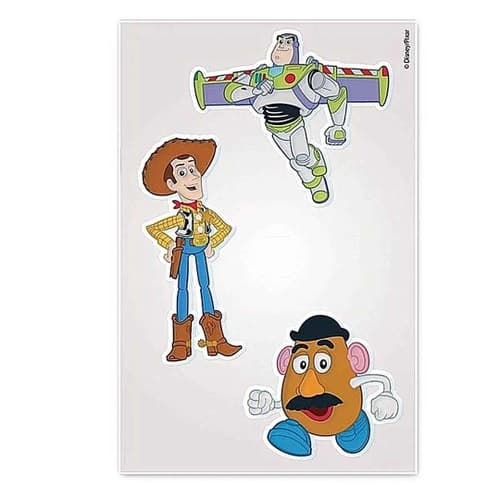 Adesivo Texturizado Transparente Para Decorar - Toy Story
