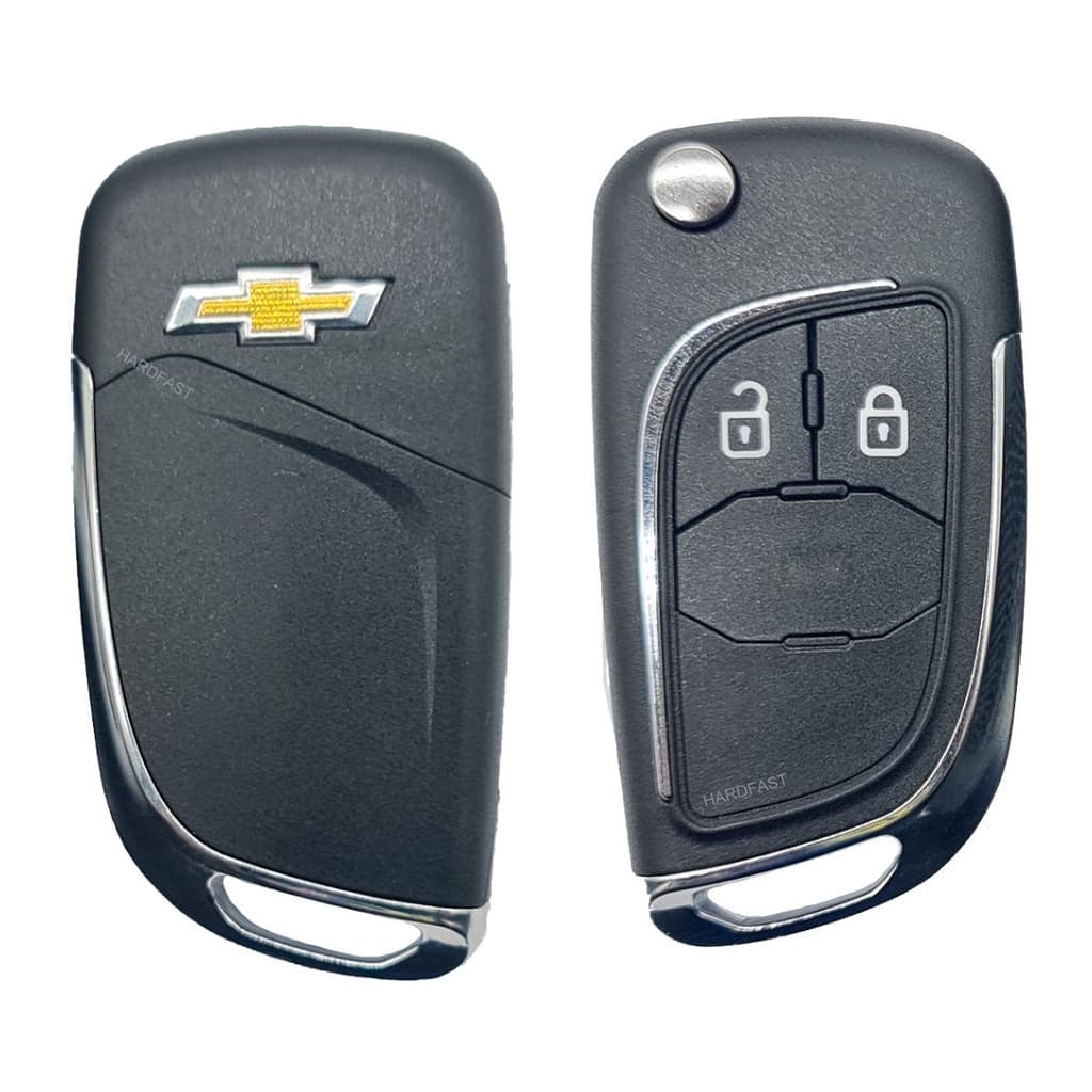 Nova Carcaça Chave Canivete 2 Botões Gm Cruze Tracker Montana  Spin Agile Onix S10 GM312