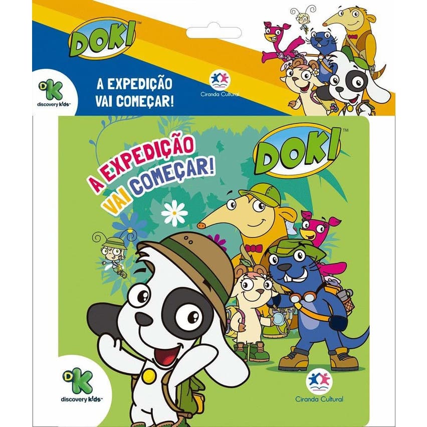Livro Banho Doki - A expedição vai começar