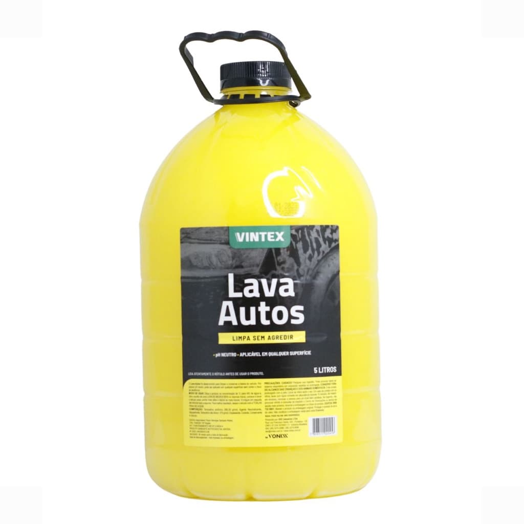 Lava Autos Vonixx 5 Litros Ph Neutro Rende Até 200 Litros