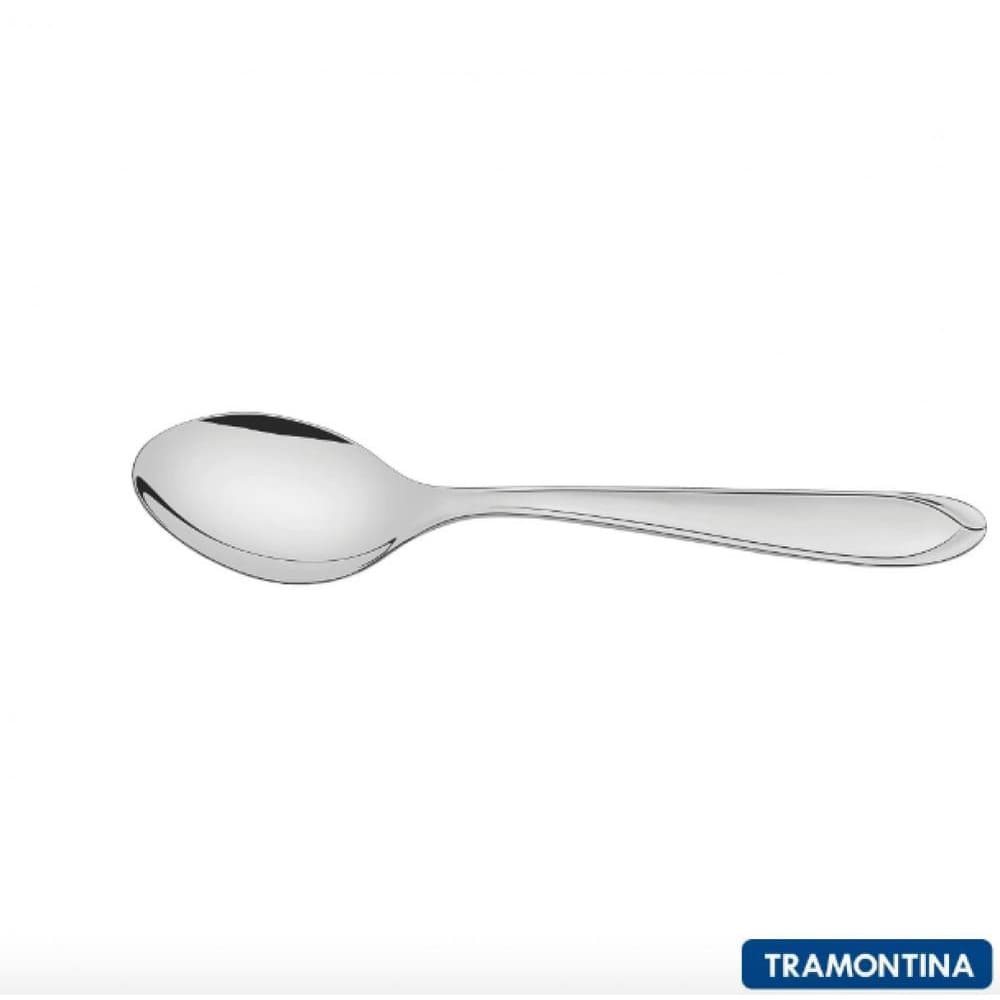 Colher para Sobremesa Tramontina Laguna em Aço Inox