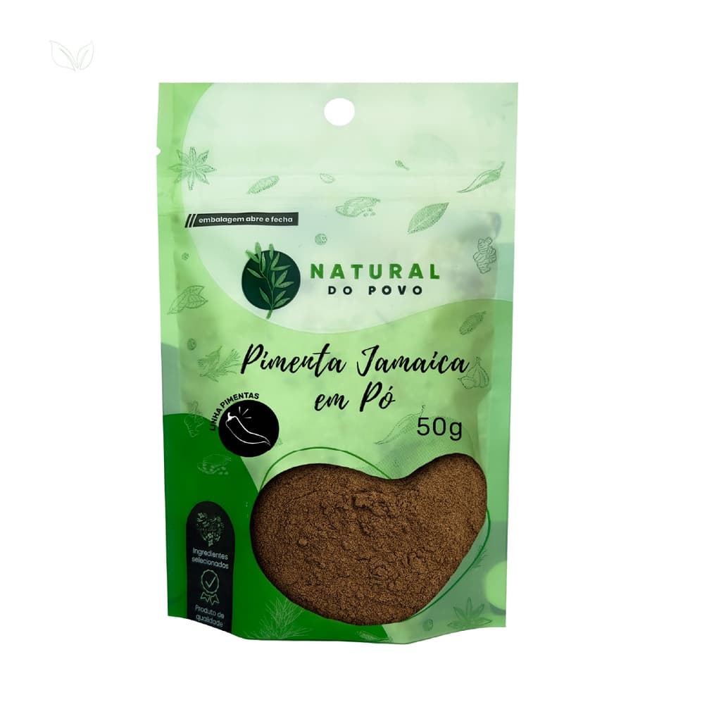 Pimenta Jamaica Importada em Pó 100% Natural Qualidade Superior Premium 50g