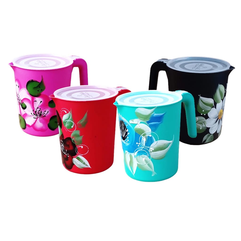 3 JARRAS 1800ML SORTIDOS DECORADAS