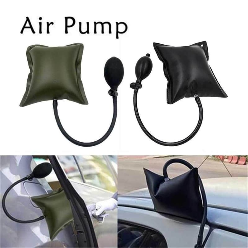 1Pcs Bomba De Ar Para Carro Preta Alinhamento Da Cunha Do Airbag Calço Almofadado Ferramenta Manual De Entrada Automática Ferramentas De Serralharia Abertas Na Janela