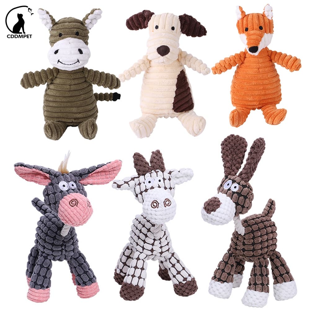 Brinquedo De Pelúcia Pet Para Cães Em Forma De Brinquedos Pequenos E Grandes Cachorro De Estimação