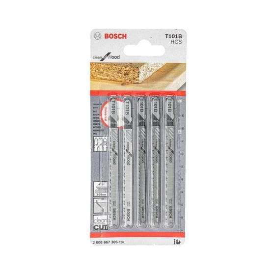 Kit 5 Unid. Lamina de Serra Tico Tico T101B - Bosch
