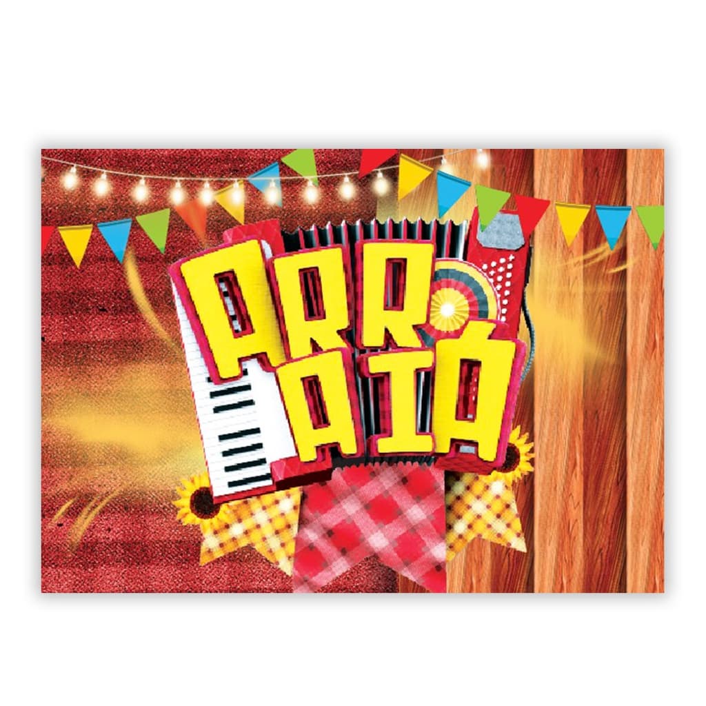 Jogo Americano Papel Sousplat Festa Junina Julina Arraìá