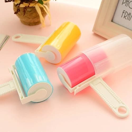 Rolo Tira Pelos Lavável para Pets Colorido - Produtos de Limpeza