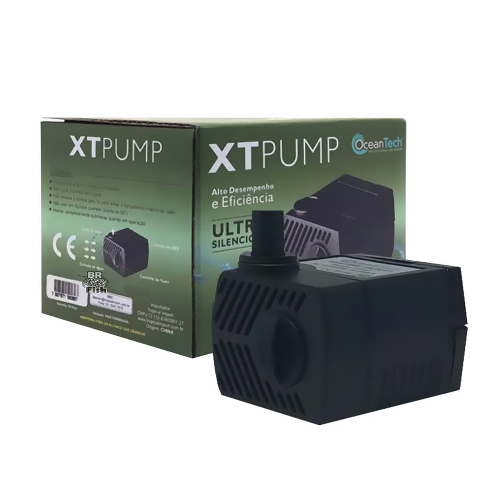 Bomba Submersa Ocean Tech  Xt 240L/h P/ Aquários Fontes 110v