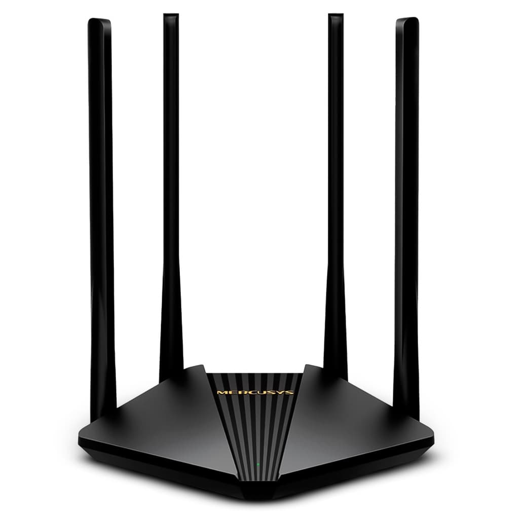 Roteador Wi-Fi Mercusys Dual Band AC1200 MR30G 4 Antenas Portas Gigabit 5 Anos de Garantia