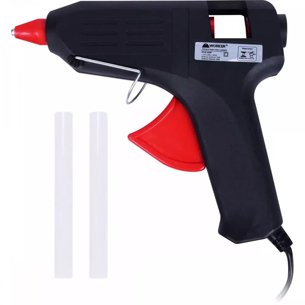 Pistola Cola Quente 16w - Worker Pistola Cola Quente 16w - Worker