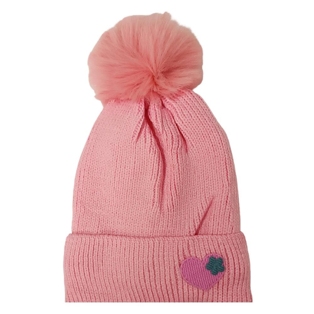 Touca Gorro Infantil Kids com Pompom e Forro GR62213