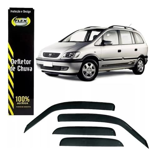 Defletor Calha de Chuva Zafira 2001 a 2012 4 Portas Ecoflex