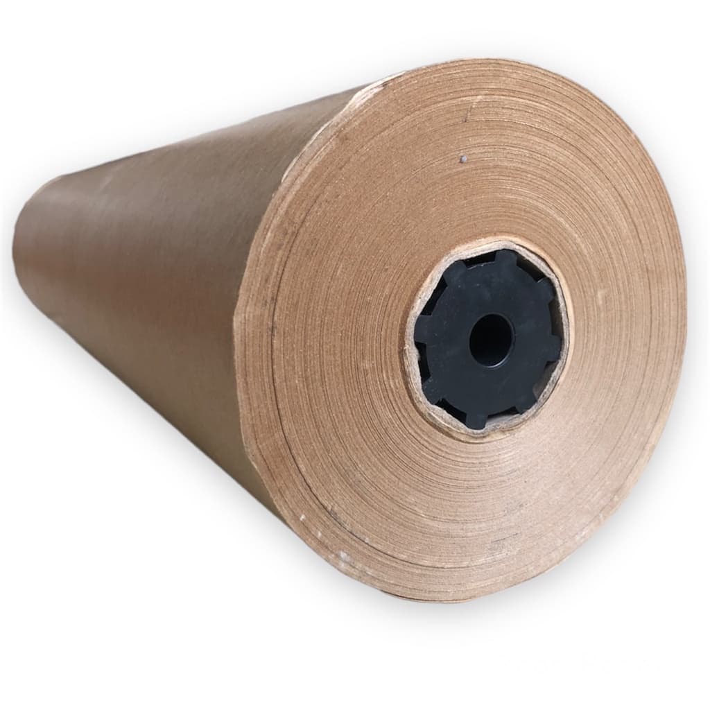 Papel Kraft Puro Bobina 7kg 150 metros Pardo Resistente 80 gramas - 1 rolo