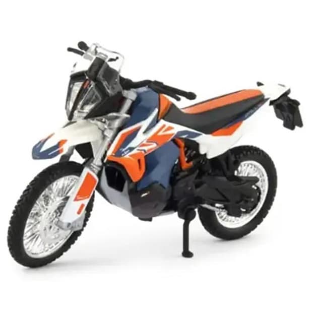 Miniatura Moto Ktm 790 R Rally Adventure Burago 1/18