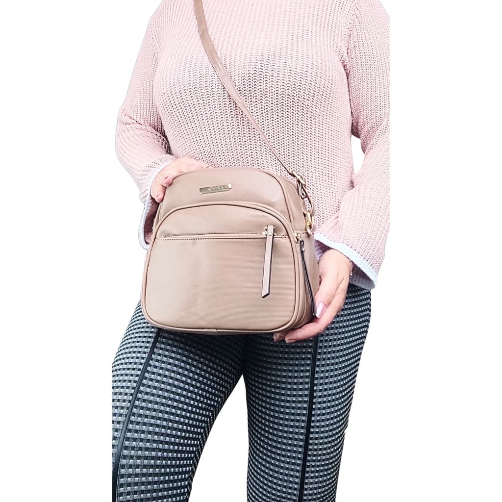 Bolsa feminina trasnversal tiracolo grande resistente luxo