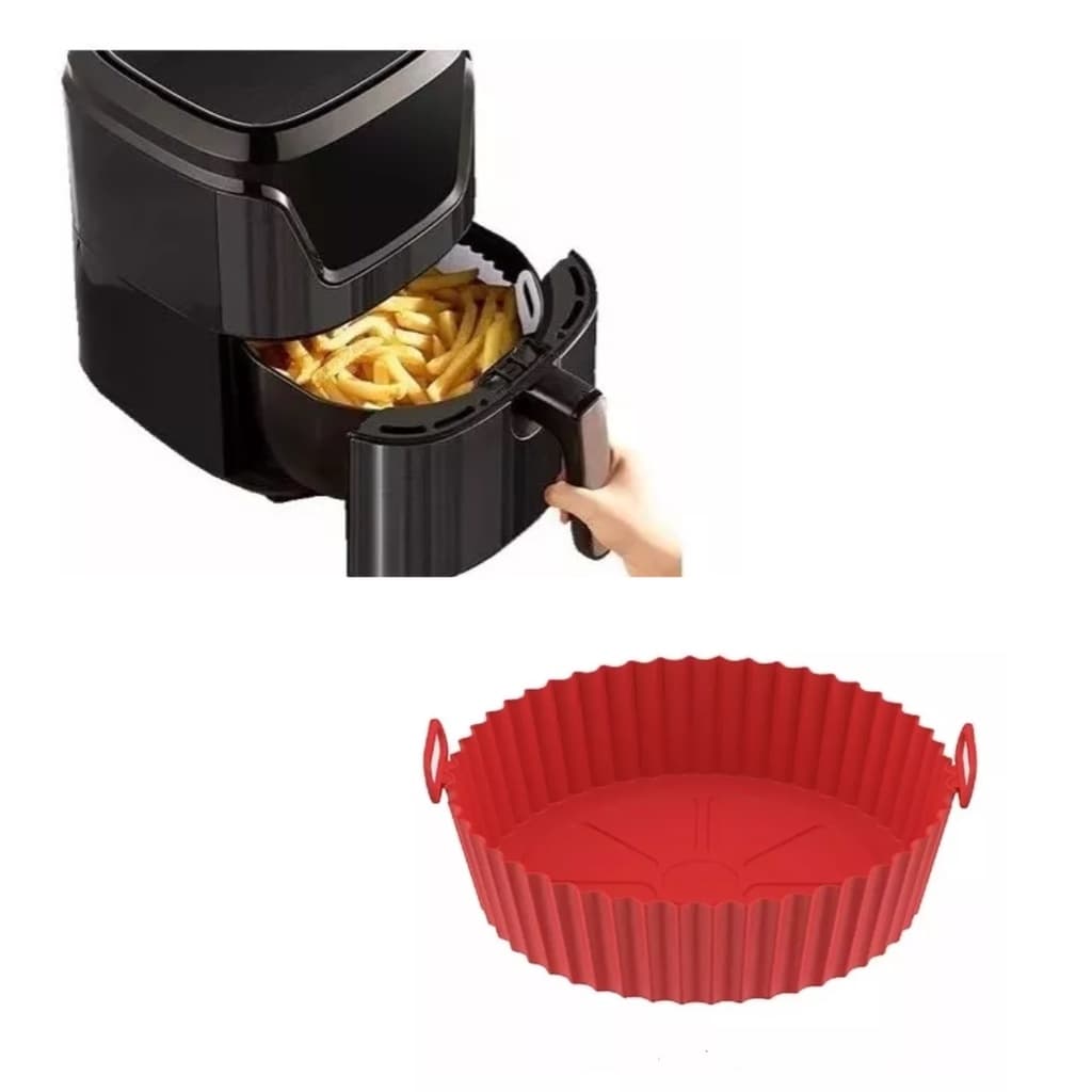 Forma de Silicone Para Air Fryer