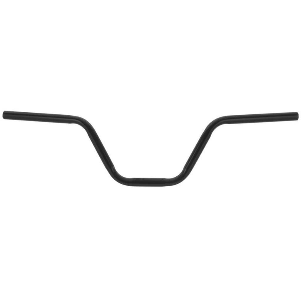 Guidão Guidon Alto Para Bicicleta Ultra Bike Cromado/Preto Barato Promoçao