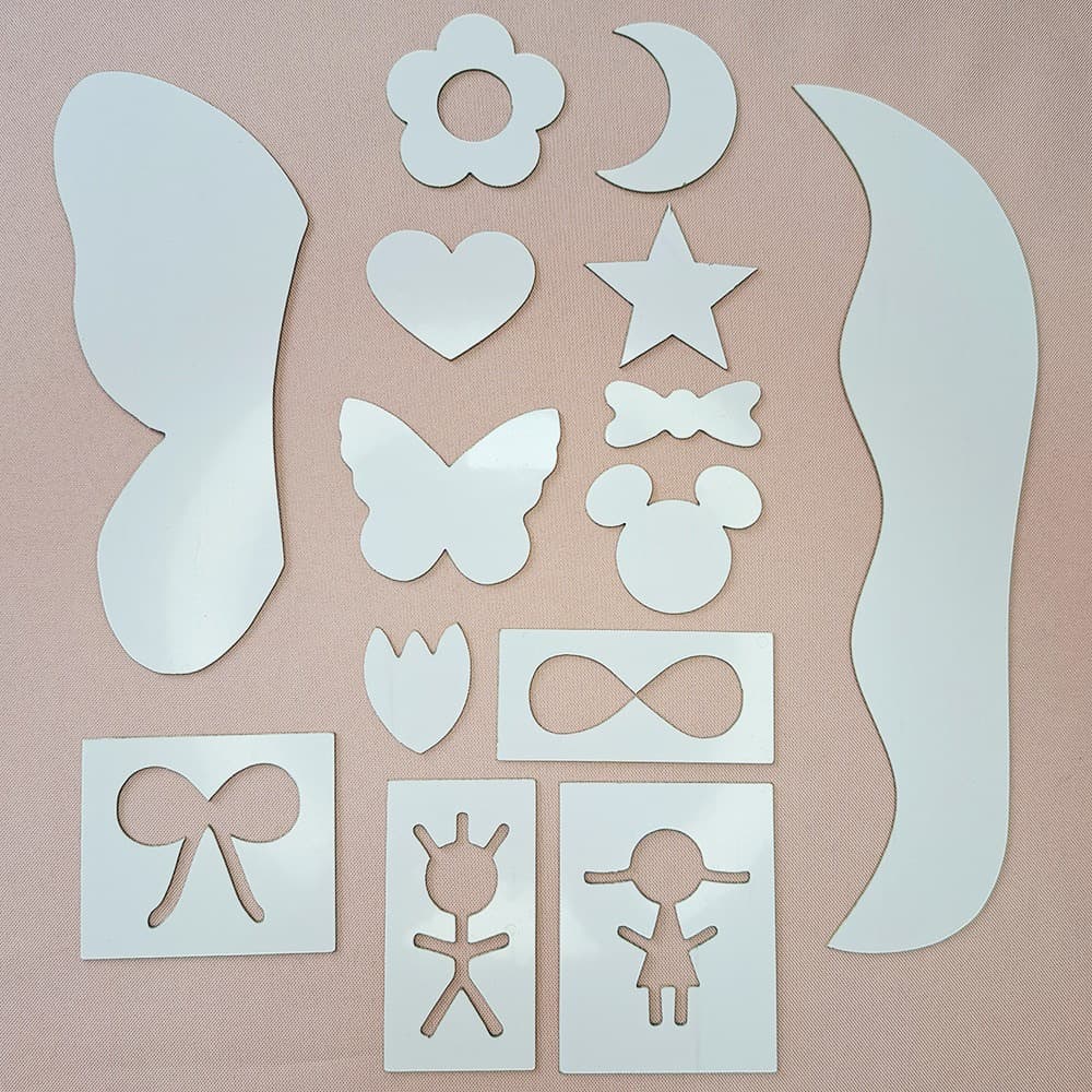 Moldes para Chinelos Frisados