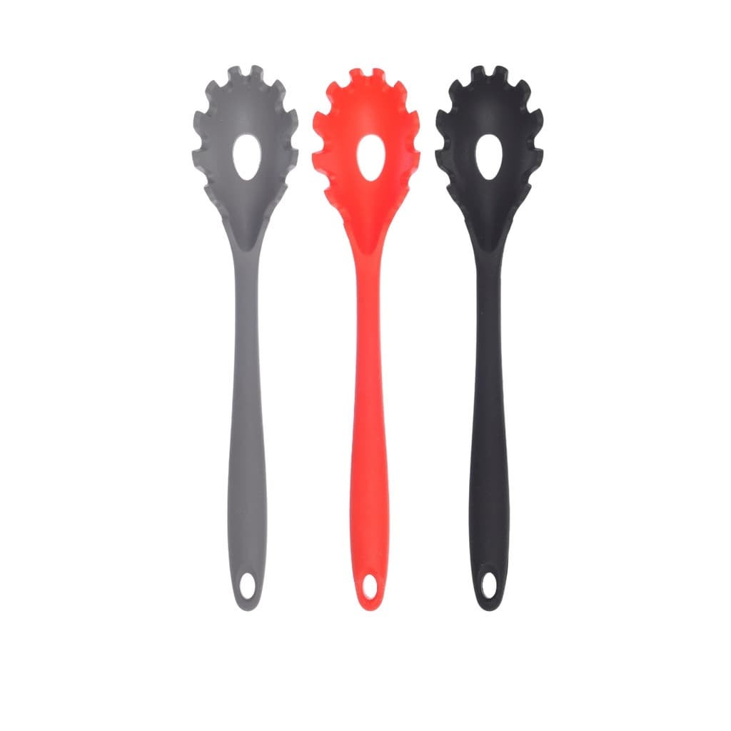 Pegador de Massas Silicone 28cm – Ideal para Macarrão e Utensílios de Cozinha