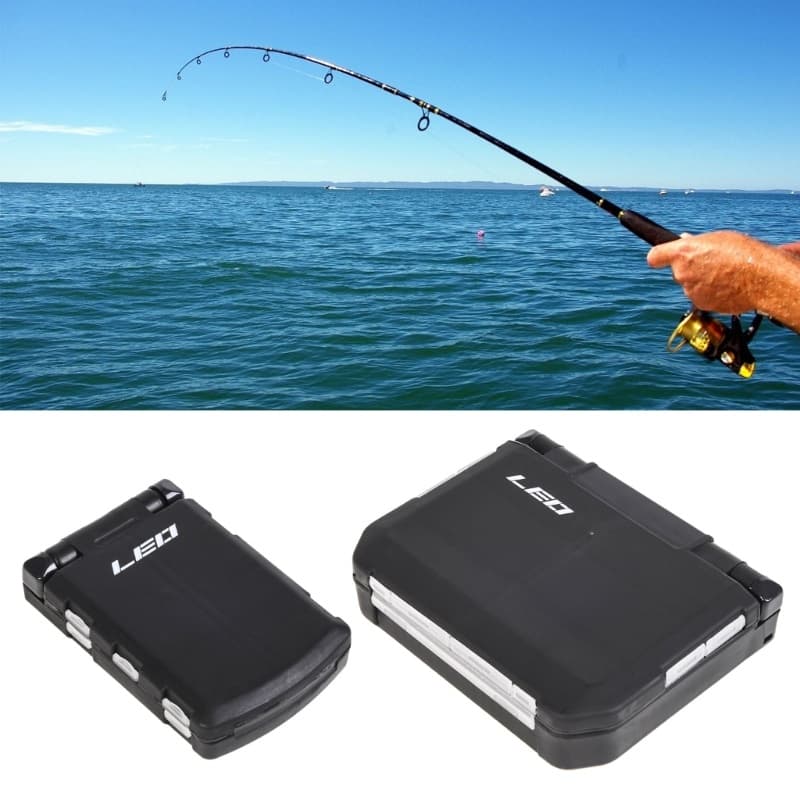 KIN Compartimentos Iscas De Pesca Caixa De Armazenamento De Caso Ferramentas Equipamento