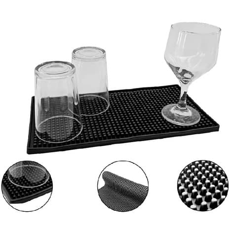 Escorredor de Louça Tapete  Escorredor em PVC para Copos 30x45cm- Clink