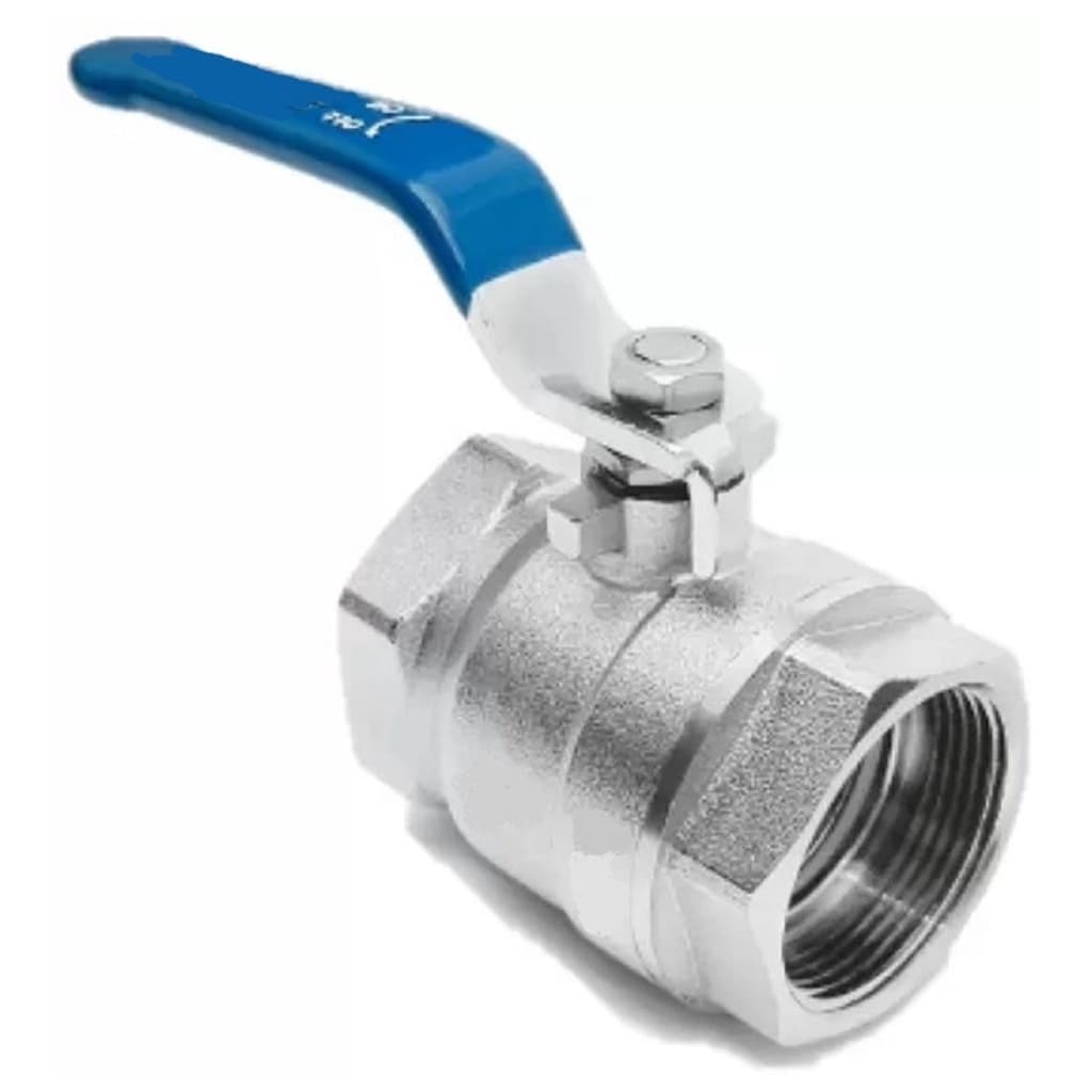 Resistro Válvula De Esfera Monobloco Inox Rosca 1/2 Alavanca