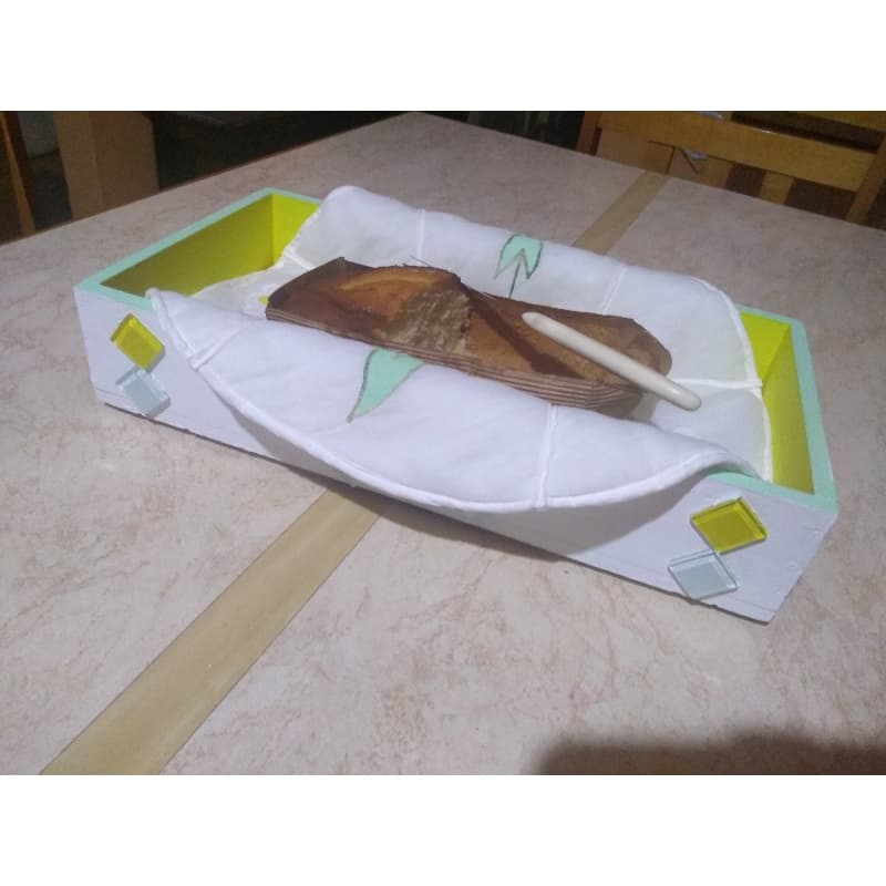 Cesta para pão de MDF 🍞