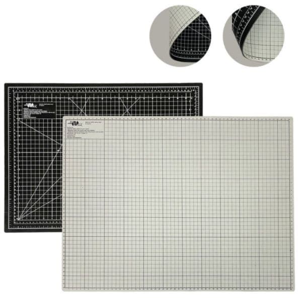 Base de Corte 45x60cm -  Preto e Cinza