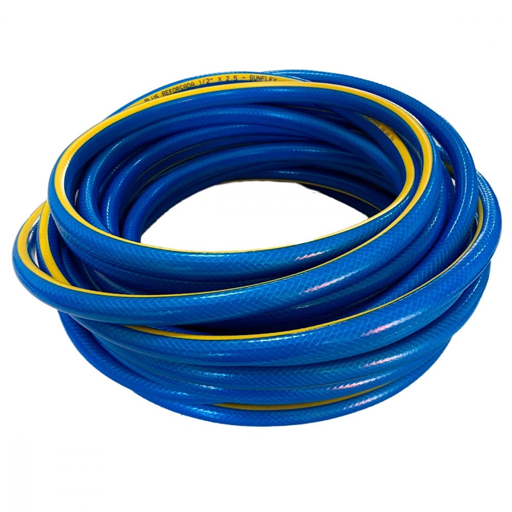 Mangueira de Jardim Reforçada Anti Torção 2,5" X 1/2" Sunflex - rolo de 18M