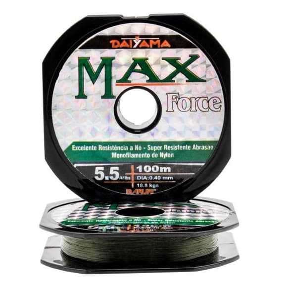 10 Unidades Linha De Pesca Daiyama Max Force - 5.5  100m