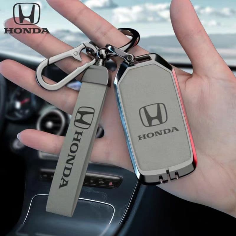 Honda Civic Tipo R Cidade BRV HRV CRV WRV ACCORD Chaveiro Brio Acessórios De Moda Para Carros Odyssey Couro Metal
