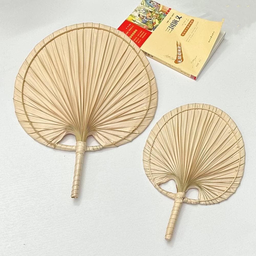 Ventilador De Verão Repelente De Mosquitos Palma Natural Folha Antigo Decoração Da Casa Do