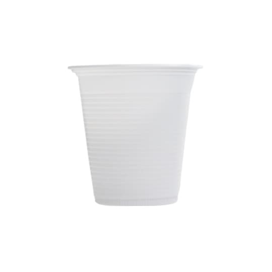 Copo Plástico Branco 150 ml C/ 100 un.