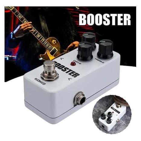 Pedal Booster Kokko para guitarra violão baixo