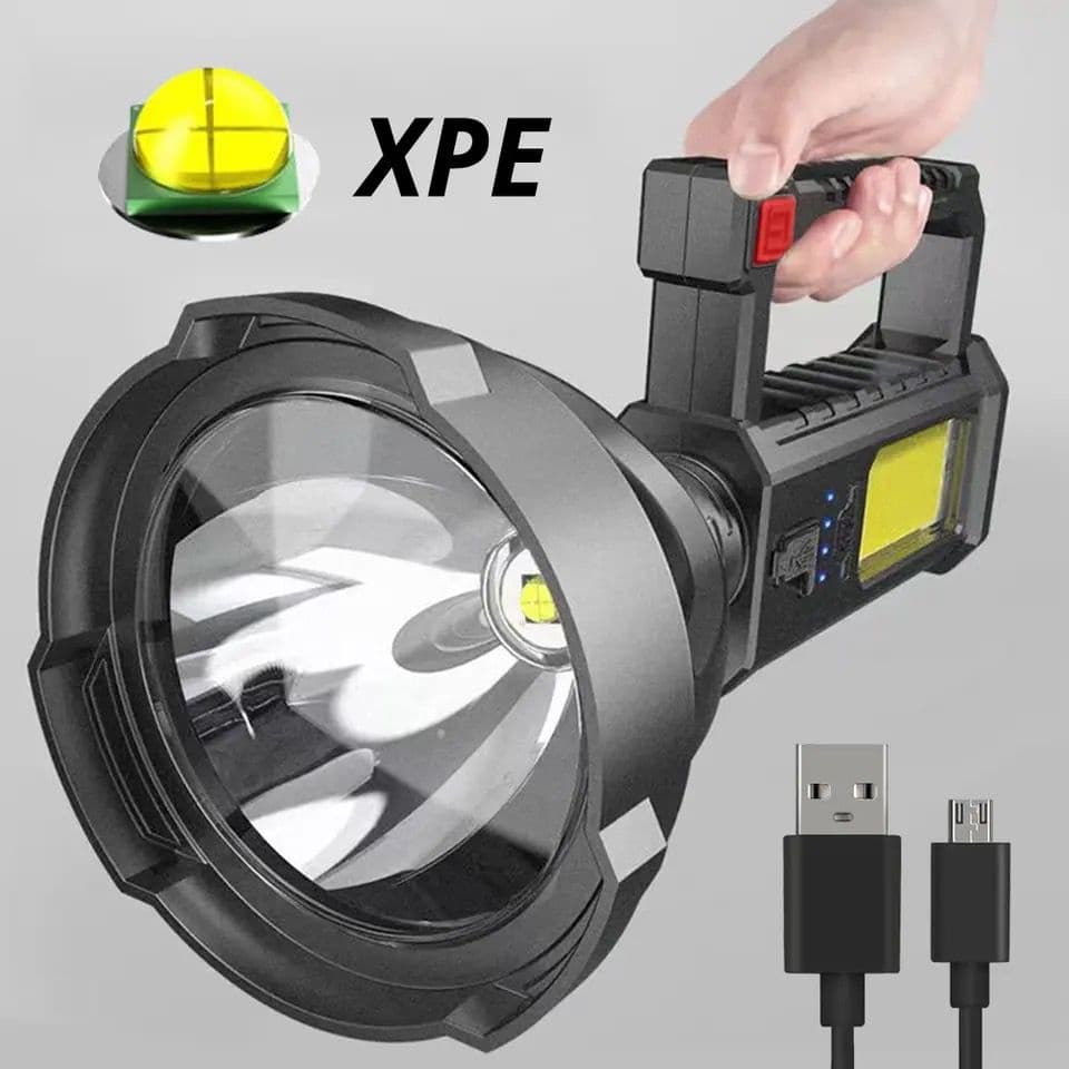 Lanterna Holofote Farolete Prova D'água Portatil Lanterna LED , suporte de lanterna portátil, alta potência, 25W, mt832