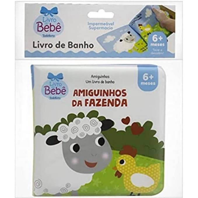 Livro - Amiguinhos - Um Livro De Banho - Amiguinhos Da Fazenda