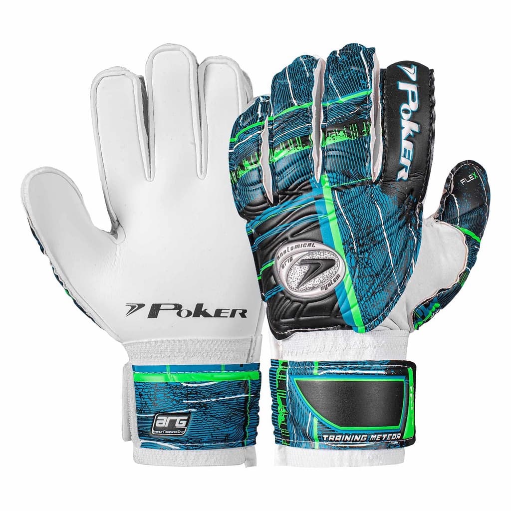 Luva de Goleiro Poker Futebol de Campo Training Meteor 01029