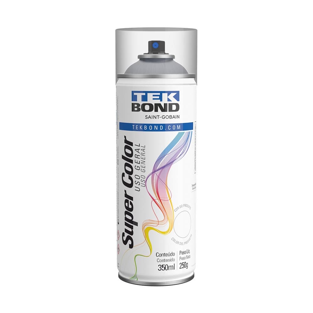 Tinta Spray Verniz Incolor Tek Bond 350ml 250g