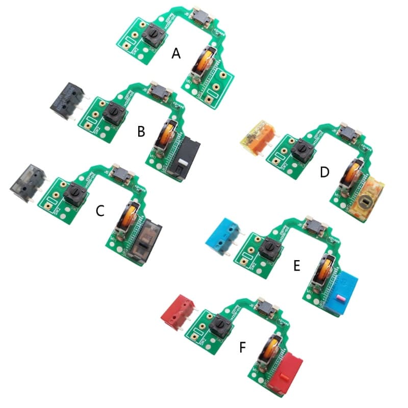 BTF Mouse Hot-swap Placa-Mãe Micro Movimento PCB Botão Com Interruptor Para G Pro X Superlight Gaming
