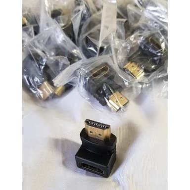 Adaptador HDMI 90º Macho x Fêmea