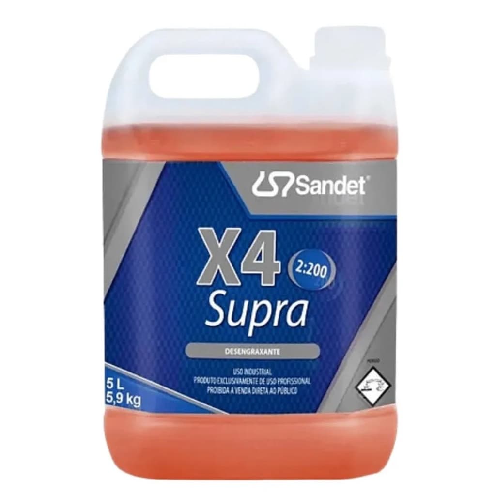 DESENGRAXANTE AUTOMOTIVO SOLUPAN X4 SUPRA 5L - SANDET