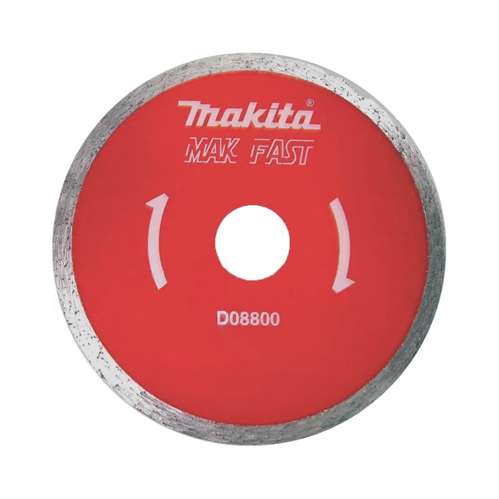 Disco Diamantado Liso 110mm Makita D-08800 Mak Fast para Corte Preciso Porcelanato Cerâmica
