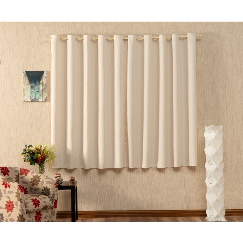 Cortina para sala quarto para varão até 1,50 m x 1,50 altura