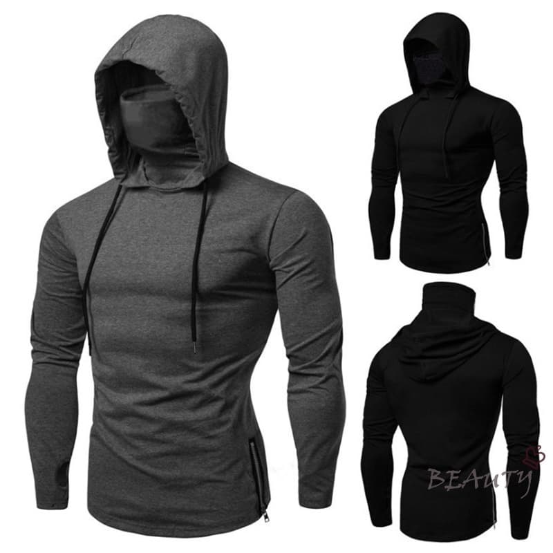 Camiseta Com Capuz Para Fitness