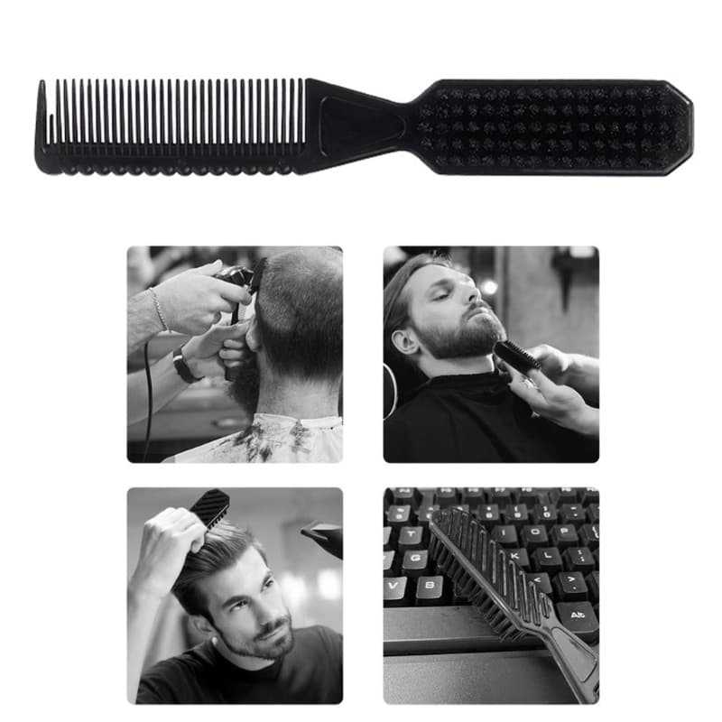 Escova De Limpeza Dupla Face Estone Barber s Choice Perfeita Para Modelagem De Barba E Cabelo