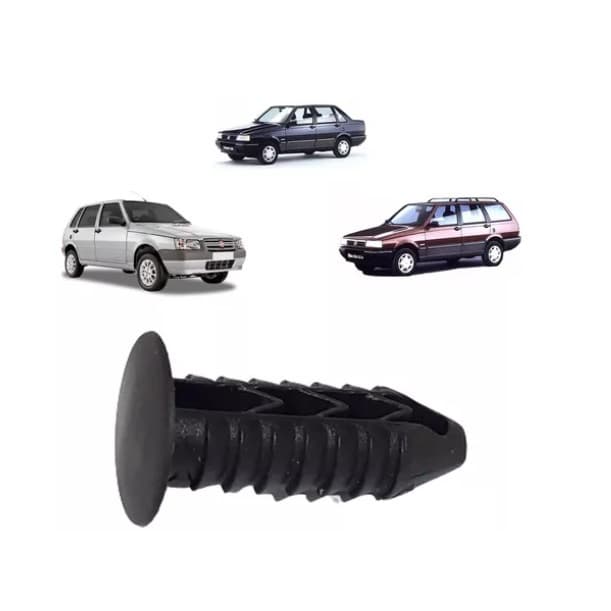 kit com 16 botoes  Fixacao Acabamento Lateral Uno Elba Premio origi. FIAT