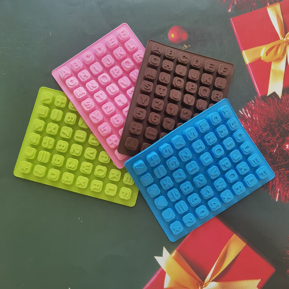 Alfabeto Moldes De Silicone Para Sabonete Em Forma De Letra De Chocolate Feito A Mão Decoração De Bolos Cubos De Gelo