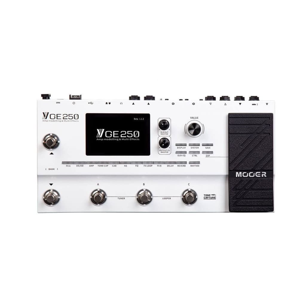 Pedaleira Mooer Ge250 P/guitarra Com Multi Efeito
