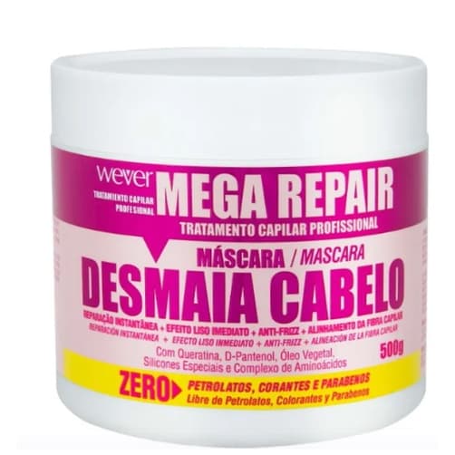 Máscara Mega Repair 500g - Wever